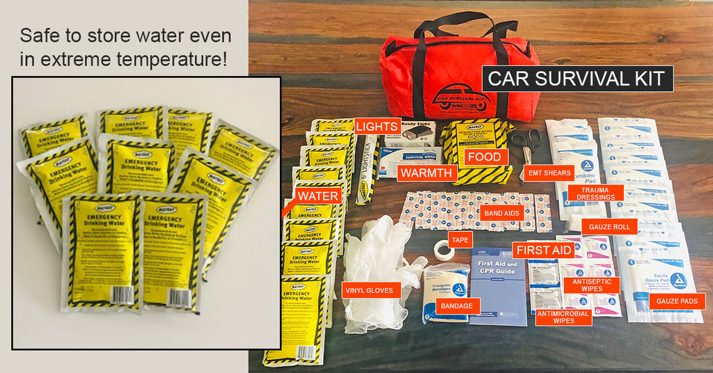 Car Survival Kit Content Checklist: 5 Must-Have Supplies To Survive in a Real-World Life-Threatening Emergency