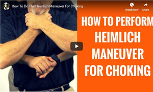 How To Do The Heimlich Maneuver