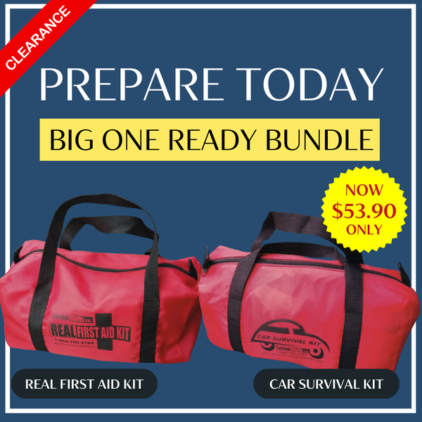 Big One Ready Bundle: Car Kit & First Aid Kit