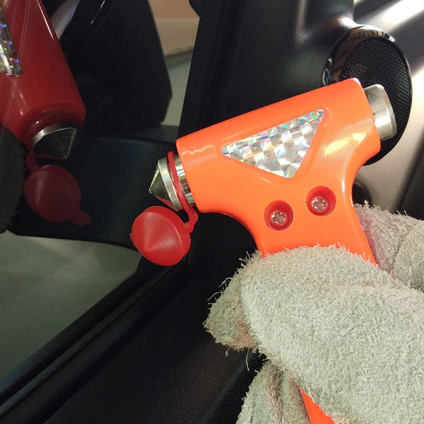 Car Safety Hammer Seat Belt Cutter Car Window Glass Breaker Tool