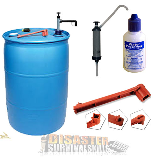 EMERGENCY WATER STORAGE BOB DRINKING WATER 100 GALLON KIT for DISASTERS NEW
